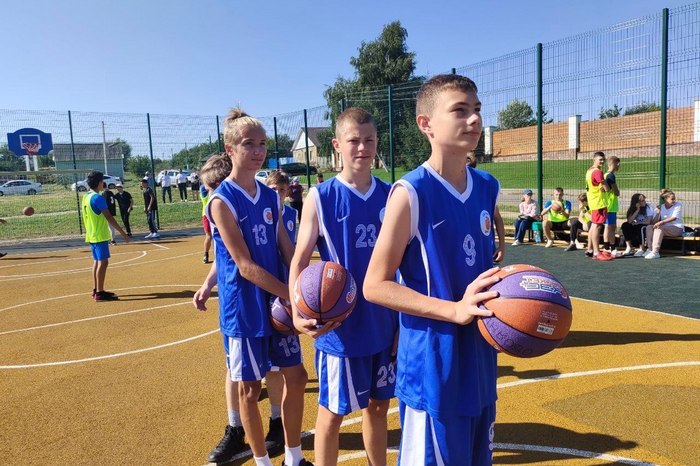 В Новосёловке прошёл баскетбольный турнир 